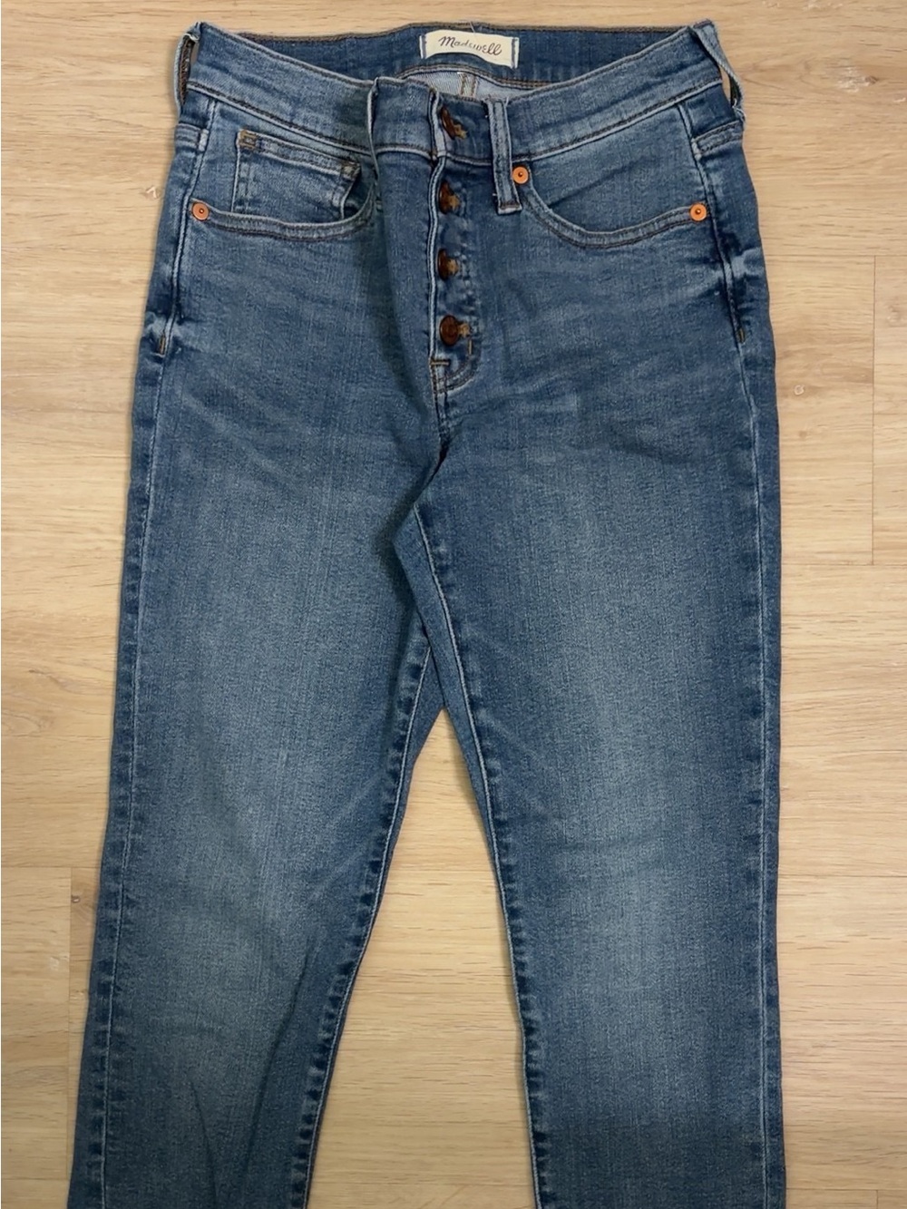 Madewell High-Rise Women's Jeans in Medium Blue Wash
